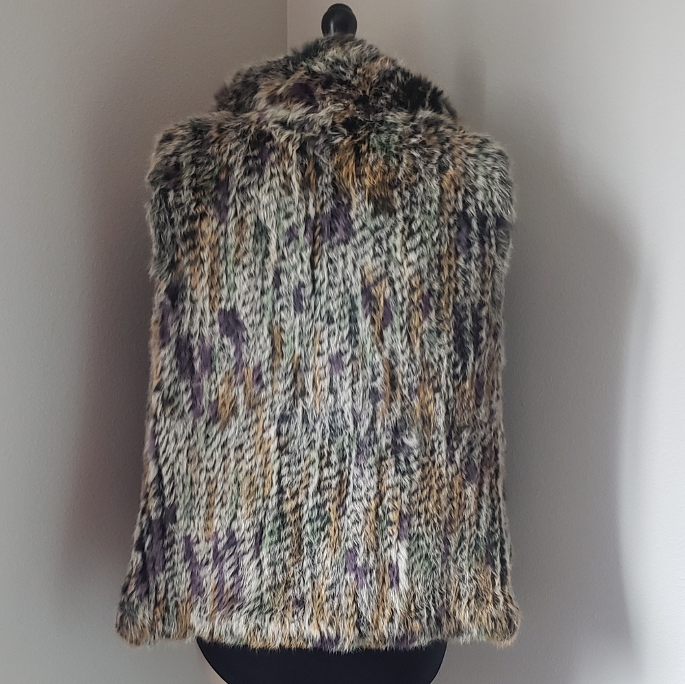 Genuine Rabbit Fur Vest - Picture 6 of 11